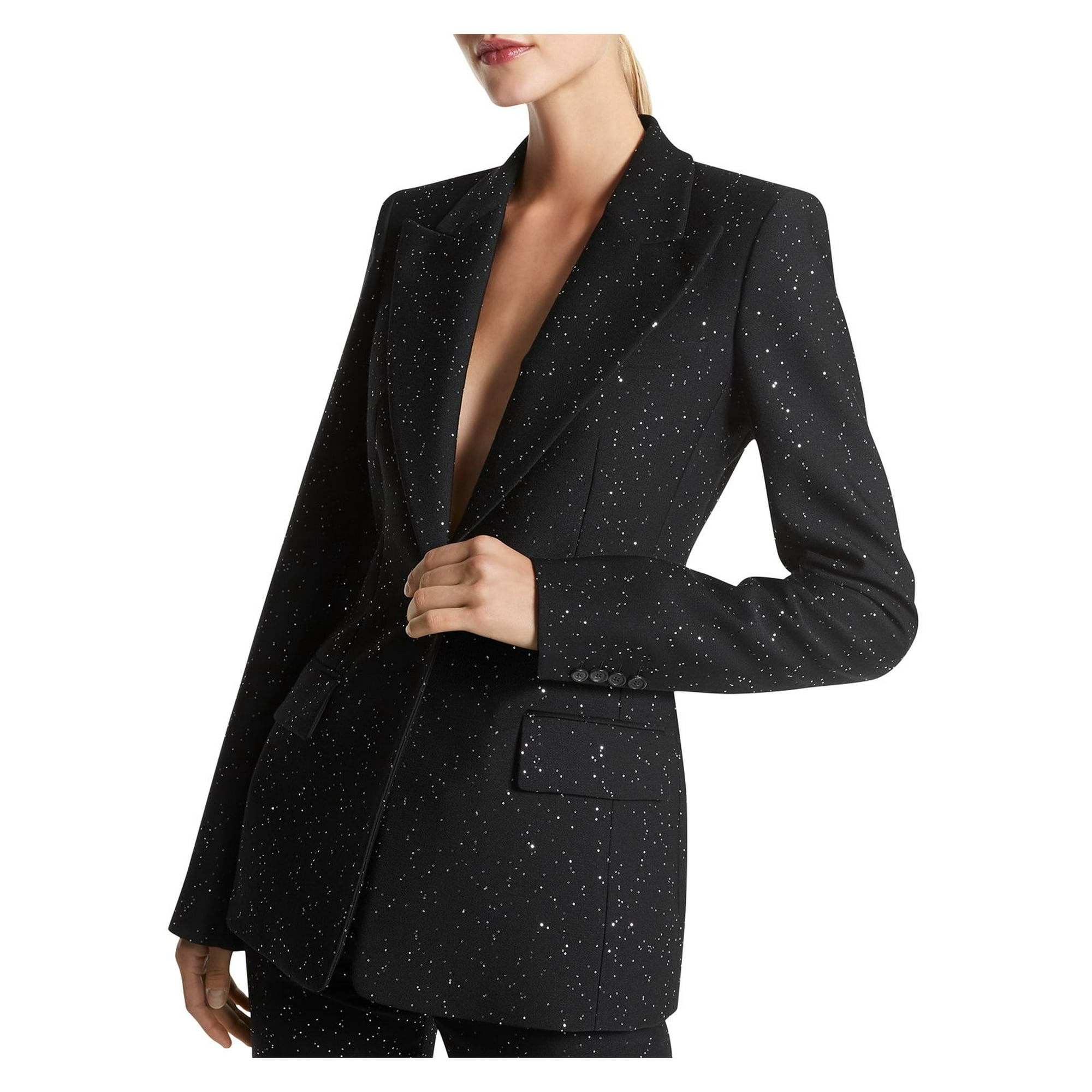 Michael kors women's black blazer new arrivals