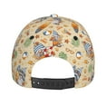 thumbnail image 3 of Kdxio Unisex Happy Summer With Gnome Pattern Baseball Cap Unisex Washed Classic Adjustable Hat, 3 of 5