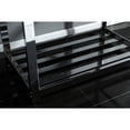 thumbnail image 2 of Kingston Brass KVSP3722A1 Kingston Commercial 37" Stainless Steel Console Sink with Steel Base and Glass Shelf (8-Inch, 3-Hole), Brushed/Polished Chrome, 2 of 6