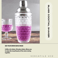 thumbnail image 5 of 13Oz Glass Cocktail Shaker Set - for Cocktails, Drink Shakers and Silver, 5 of 5