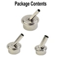 thumbnail image 2 of Bgsha 45° Angle Nozzle For QUICK 861DW Heat Hot Air Rework Station Soldering, 2 of 10