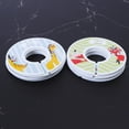 thumbnail image 3 of 12 Pcs Séparateurs de Tailles pour Vêtements de Bébé Ronds en Plastique Cintre Cercle pour Garde-Robe Centre Commercial, 3 of 7