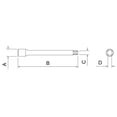 thumbnail image 3 of Maneral Articulado 1/2 X15 44837/115 Tramontina Tramontina Tramontina 44837/115 Tramontina, 3 of 3