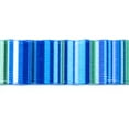 thumbnail image 3 of Country Brook Design® 1/2 Inch Blue Serape Polyester Webbing, 10 Yards, 3 of 4