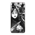 thumbnail image 1 of Junji Ito-funda de teléfono con diseño de Terror para iPhone, carcasa con diseño de Terror, para modelos 11, 14 Pro Max, 13, 12 Mini, 6 X, 8, 6S, 7 Plus, XS + XR, 5S, SE Fivean unisex, 1 of 2