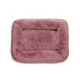 thumbnail image 4 of Vibrant Life Furry Bolster Large Dog Bed, Pink, 36" x 27", 4 of 6