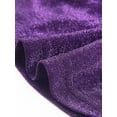 thumbnail image 5 of INSPIRE CHIC Glitter Mini Dress for Women's Cut Out Ruched Bodycon Dresses XS Dark Purple, 5 of 6