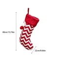 thumbnail image 1 of VONKY Reusable Christmas Stocking Must-Have Decoration Piece Matched With Other Accessories. Socks Gift type+2, 1 of 6