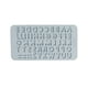 thumbnail image 1 of Inteprter Gran oferta, 1 pieza, molde de silicona DIY, letras, molde de Chocolate, herramientas de decoración de pasteles, bandeja, moldes de Herramientas y accesorios para hornear azul PC 1, 1 of 6