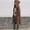 Brown Coats for Winter, variant on XPMWRP Chunky Knit Open Front Cardigan Hooded Sweater Long Sleeve Loose Fit Stylish Outerwear with Pockets Casual Wear for Winter Women Fashionable Brown XL