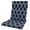 Black, variant on 2026 Upgraded 17.72x42.13x1.18 Inch 1 Piece Outdoor Chair Cushion, High Back Patio Seat Cushion for Dining, Multicolors and styles are available for selection.