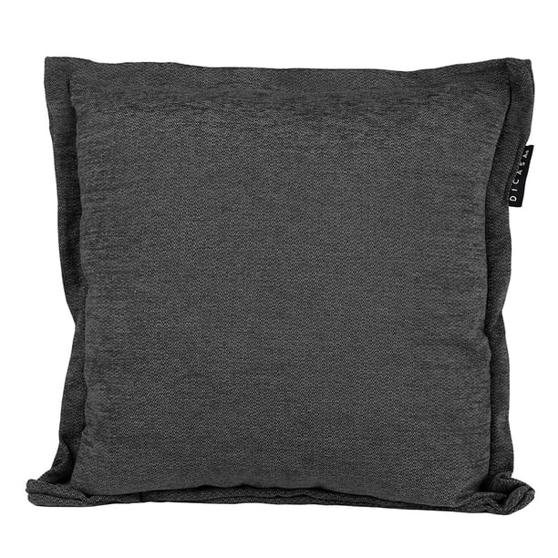 Cojin Decorativo Cuadrado Gris Carbon
