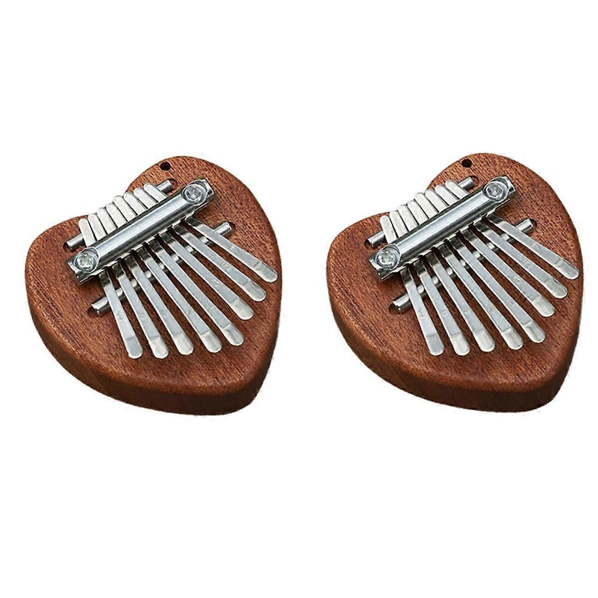 Mini Kalimba Mini Thumb Piano 8-Tone Portable Beginner Finger Piano ...