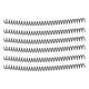 thumbnail image 1 of 20 Bobinas De Unión Espiral De Plástico, Aglutinante Espiral, Peine De Columna De Gran Capacidad 30 Agujeros, 30 Hojas De Unión Espiral, 13 Mm De Diámetro, 1 of 7