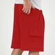 thumbnail image 4 of Pantalones cortos holgados con cordón para hombre - Poliéster, cintura elástica, transpirables, informales/para actividades al aire libre, pantalones cortos (S-XXXL), 4 of 4
