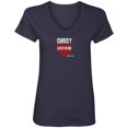 thumbnail image 5 of Christ Lives in Me Ladies V Neck Tee Shirt, 5 of 5