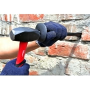 Hyper Tough 2.5 lb Small Sledge Hammer, Fiberglass Handle with Comfort Grip