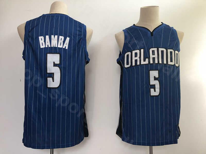 NBA_ Basketball Mohamed Bamba Tracy McGrady Jersey Penny Hardaway LP  Anfernee Vintage Stitched Black Blue White To''nba''jerseys 