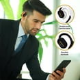 thumbnail image 5 of Monster Open Flex Wireless Earphones, Open-Ear Bluetooth 5.4 Earbuds with Built-In Microphone, Charging Case, IPX5 Water Resistant, Black, 5 of 8