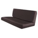 thumbnail image 3 of Fundas de cojín para , fundas de cojín para comedor RV, protección antideslizante, funda elástica para cojín de asiento para coches, remolques Café oscuro, 3 of 8