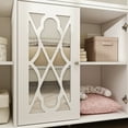 thumbnail image 6 of MONSLIPA Accent Cabinet with Drawers, Wooden Mirrored Buffet and Sideboard for Living Room, 6 of 7