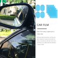 thumbnail image 3 of 8 Pcs/set Car Rearview Mirror Film Door Side Mirror Waterproof Anti-fog PET Cover with Installation Tools, 3 of 7