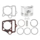 thumbnail image 2 of Juego De Juntas De Anillos De Pistón, Kit De Reconstrucción De Pistón De Motor Estándar Estricto De Metal, Ajuste Perfecto De 52,4 Mm De Diámetro Para 110 125 ATV Dirt, 2 of 7