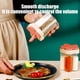 thumbnail image 5 of 5 in 1 Spice Container Salt and Pepper Shaker Transparent Seasoning Shaker Can Filter lumps Spice Jars for Home Restaurant Kitchen Cooking Steak BBQ, 5 of 6