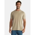thumbnail image 2 of George Men's & Big Men's Classic Fit 3-Pack Crewneck Tee with Short Sleeves, Sizes XS-3XL, 2 of 8