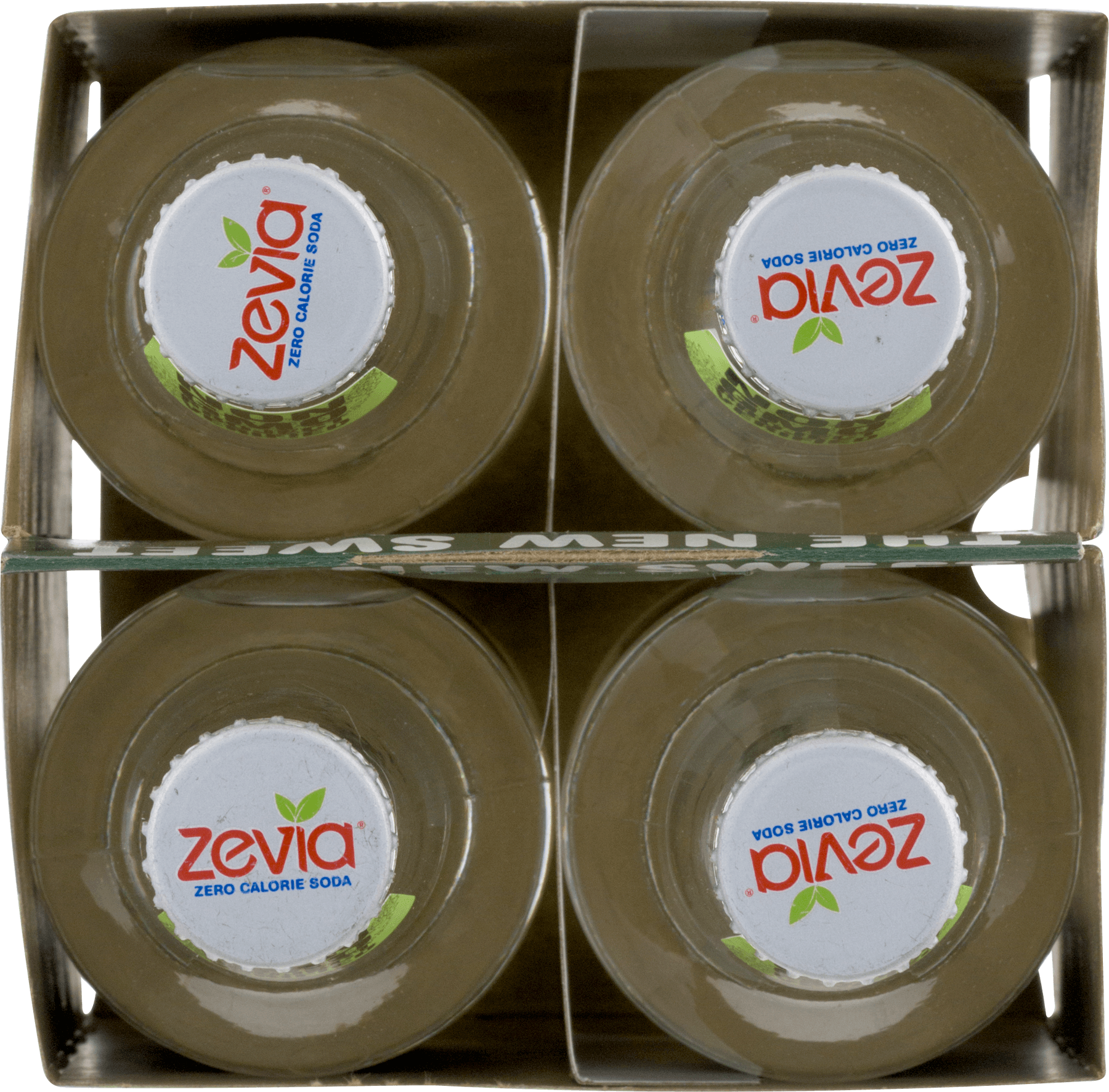 ZEVIA ZERO CALORIE SODA – GINGER ALE, 12 OUNCE GLASS BOTTLE, 4 COUNT