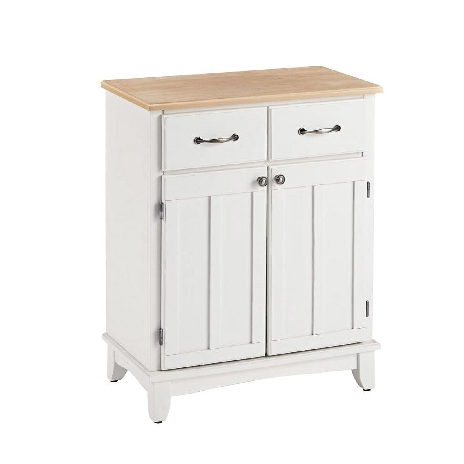 Homestyles Buffet of Buffets Wood Buffet in Off White