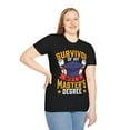 thumbnail image 5 of Survivor of My Wife's Master's Degrees Graphic Novelty Art Unisex T-Shirt, 5 of 7