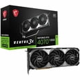 thumbnail image 2 of MSI GeForce RTX 4070 Ti SUPER 16G VENTUS 3X OC - GeForce RTX 4070 Ti Super - 16 GB GDDR6X - PCIe 4.0 - HDMI, 3 x DisplayPort - box - Graphics card, 2 of 4