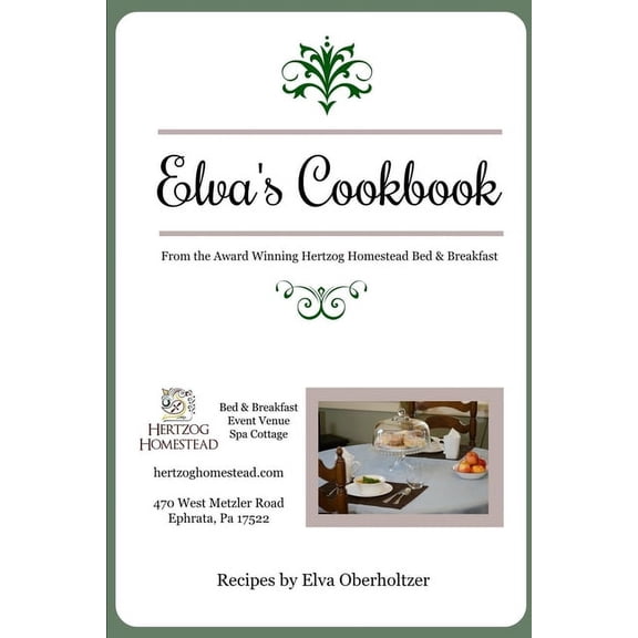 Elva's Cookbook, (Paperback)