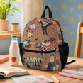 thumbnail image 6 of Gravity Falls Backpack 13 Inch Schoolbag High Quality Rucksack Bookbag Casual Shoulder Satchel for Daily Travel, 6 of 8