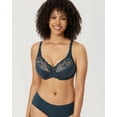 thumbnail image 4 of DELIMIRA Women's Plus Size Full Coverage Underwire Unlined Minimizer Lace Bra, 4 of 4