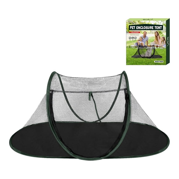 Carpa para Mascotas Pet Enclosure Rest-Eazzzy para Gatos, Exterior, Verde Oscuro