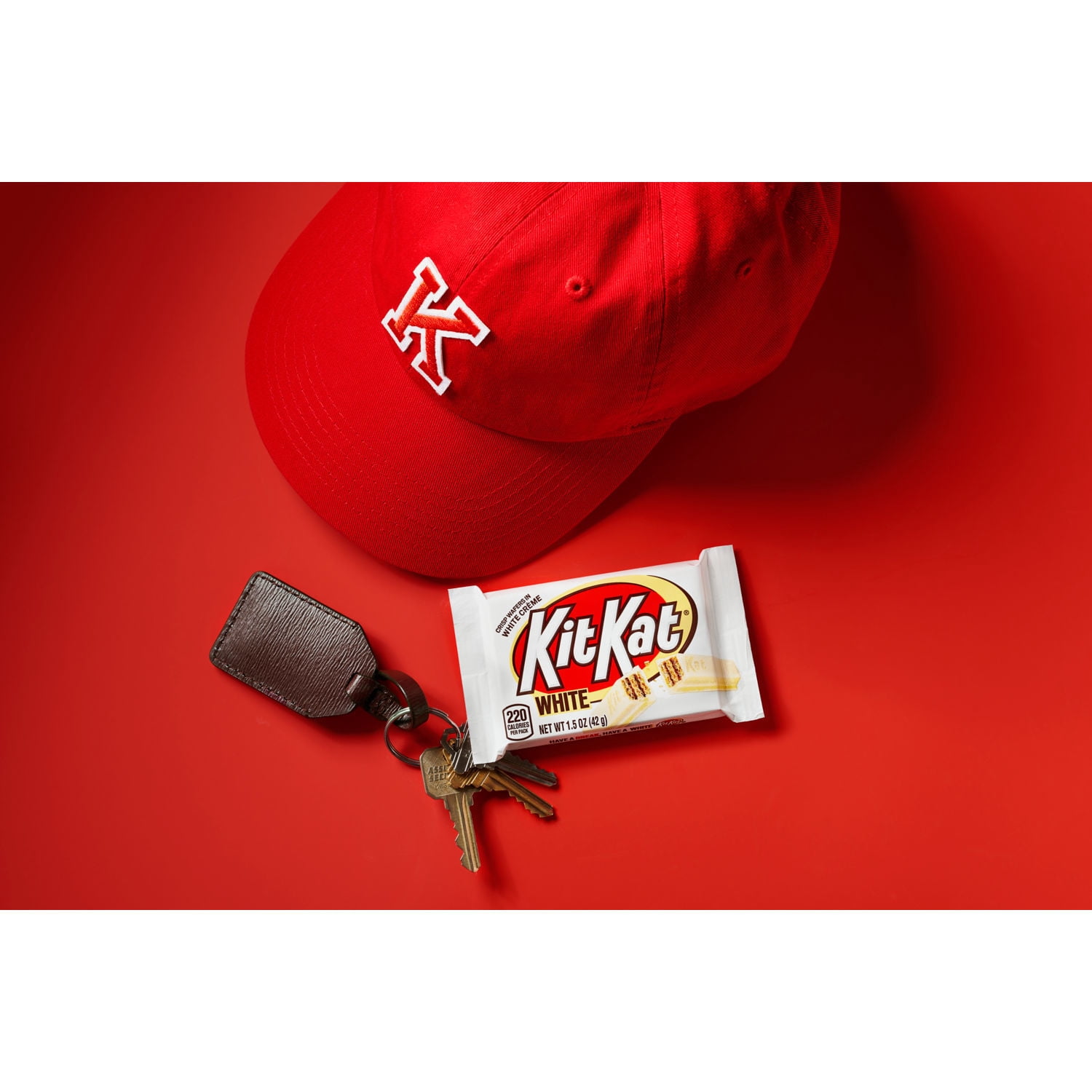Kit Kat® White Creme Wafer Candy, Bars 1.5 oz, 24 Count