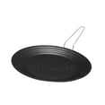 thumbnail image 2 of Parrilla para barbacoa, cómoda asa, resistente, multifunción, fácil de transportar, para acampar al aire libre, cocinar mariscos en el hogar Tipo B Negro, 2 of 8