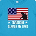 thumbnail image 4 of Inktastic Military Soldier Daddy Always my Hero Boys or Girls Baby T-Shirt, 4 of 5
