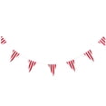 thumbnail image 5 of WEAVILUX Carnival Decorations Party Decoration Bunting Banner Red White Pe 1 Set, 5 of 8