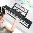 thumbnail image 4 of Fine Workmanship Portable Digital Keyboard, 61 Keys Digital Keyboard, Violin for home, 4 of 7