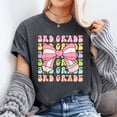 thumbnail image 3 of 3rd Grade Girls Pen rosy Cute tie Back To School Third Grade T-Shirt Unisex, Sizes S-5XL, Tbun, 3 of 5
