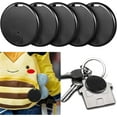 thumbnail image 1 of 5 Packs Portable GPS Tracking Mobile Tracking Anti Loss Smart Device Key Finder Locator GPS Finders Tracker Device for Pets Dog Cat Wallet Keychain Luggage, Alarm Reminder(Classic), 1 of 7
