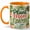 Orange, variant on Plant Mom Energy Coffee Mug, Cute Houseplant Lover Garden Quote Design, 11 oz Ceramic Cup