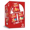Cheez-It Grooves Variety Pack Crunchy Snack Crackers, 12 oz, 12 Count