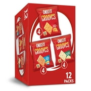 Cheez-It Grooves Variety Pack Crunchy Snack Crackers, 12 oz, 12 Count