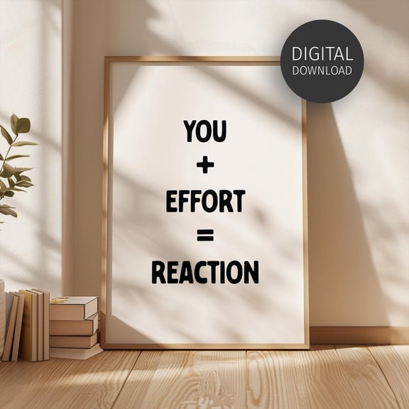 Motivational Chemistry Poster, Wall Art For Chemistry Classroom Decor, Ap Chemistrygifts For Chemistry Teacher Home Decor, 8x12 UNFRAMED