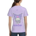thumbnail image 2 of Boys Girls Kuromi And My Melody Shirt Graphic T-Shirt Crewneck Short Sleeve 3d Colorful Tops Tees, 2 of 6