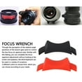 thumbnail image 3 of Focus Wrench, Portable 11mm Universal Lens Focus Wrench Comfortable Grip 2Pcs Single Finger Operation with 4 Adhesive Stickers for Camera, 3 of 7